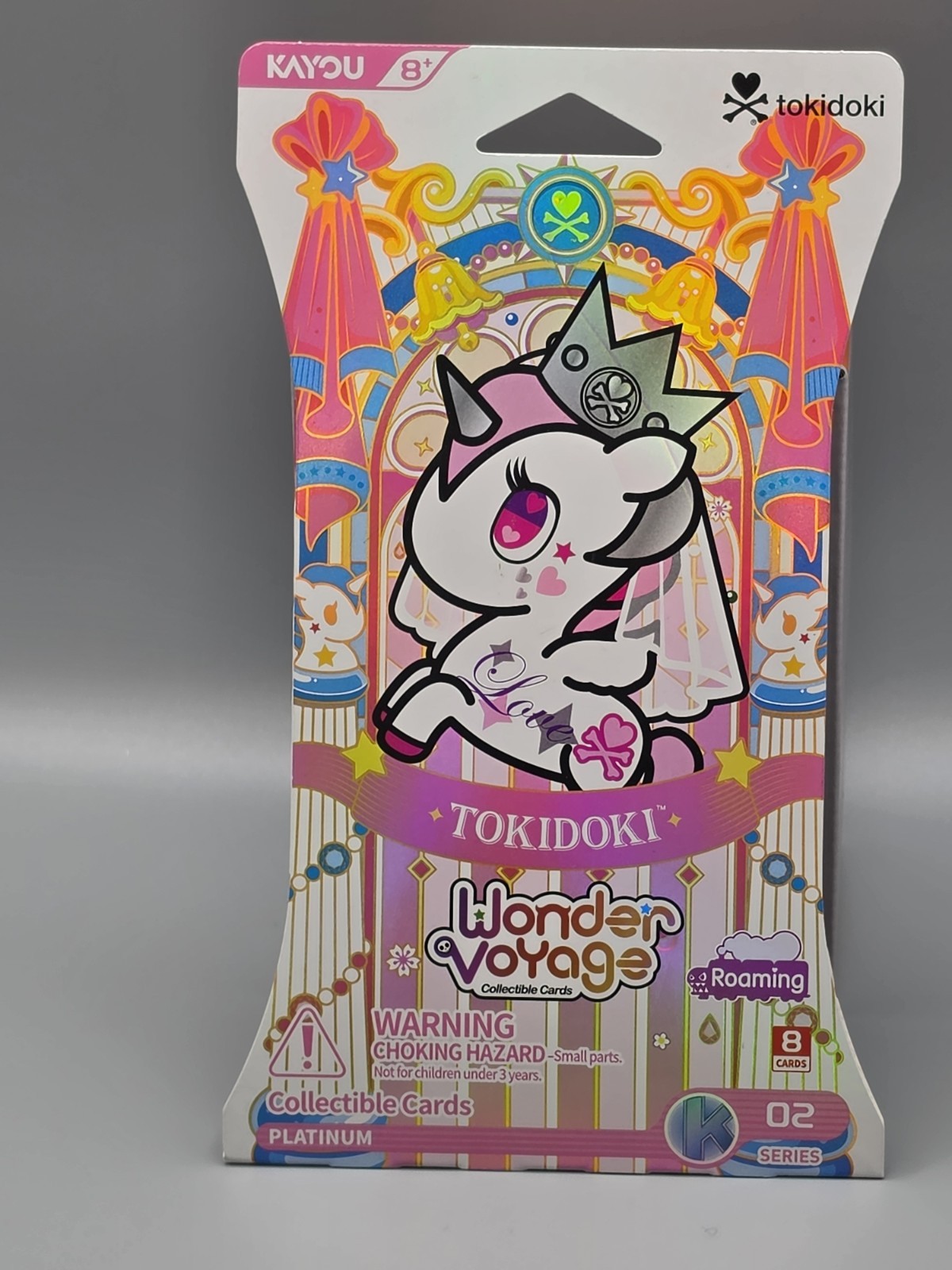 KAYOU Tokidoki Wonder Voyage Series 2 Platinum – 1 Sealed Pack – 8 Cards