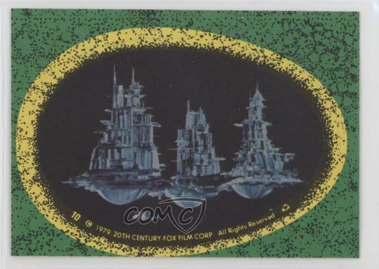 1979 Topps Alien Stickers La Raffineria #10 d8k