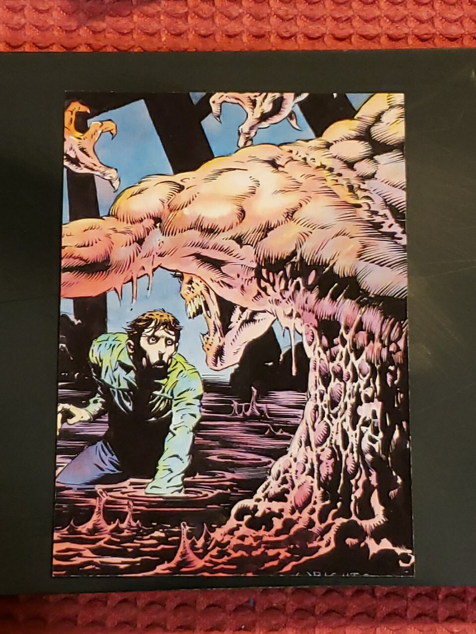 1992 Advance Comics Bernie Wrightson"Master Of The Macabre "Promo Card