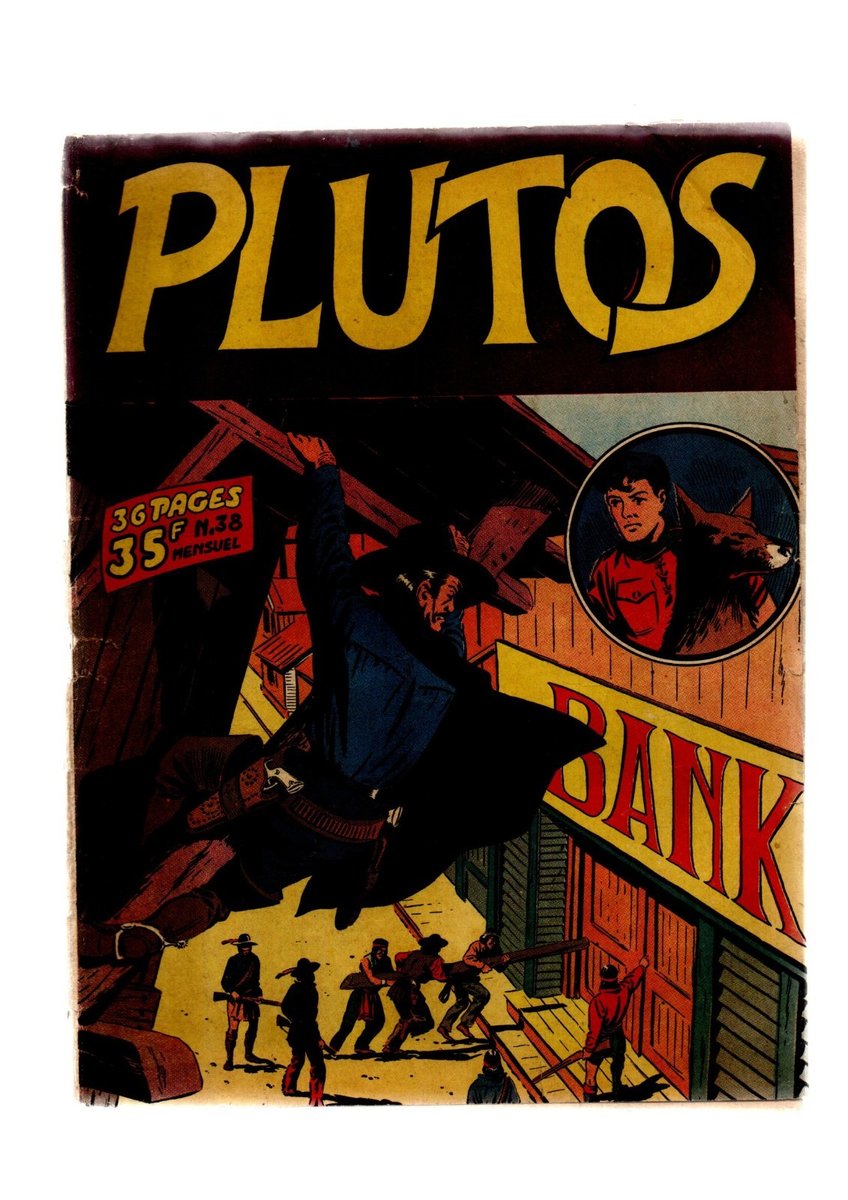 PLUTOS n°38. Editions LUG 1953.  Moyen état