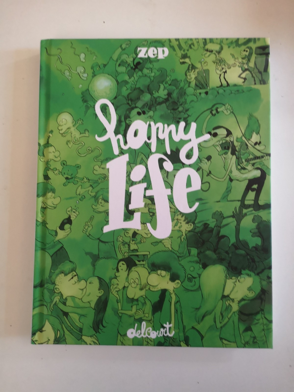 BD Neuve - Happy life - Zep - Oct. 2026 - Delcourt