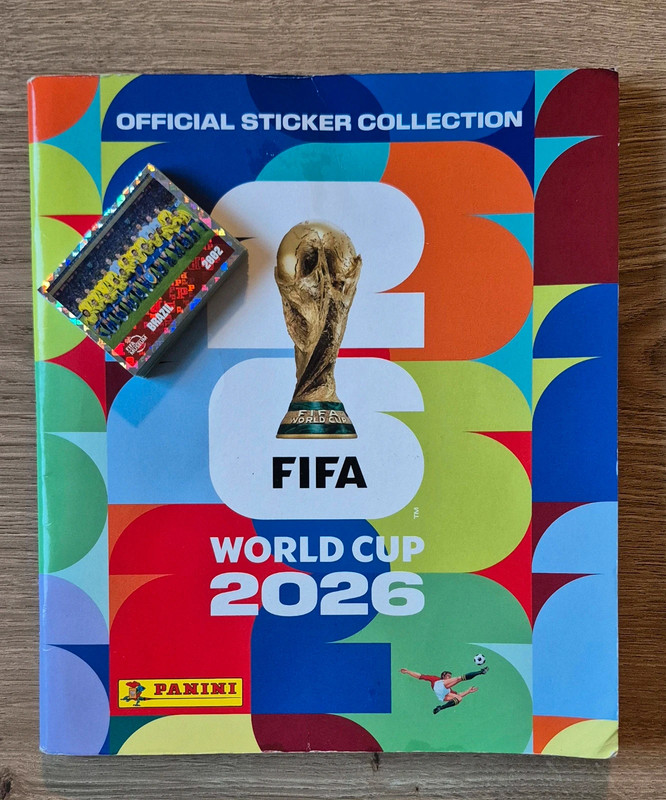 Stickers Panini coupe du monde 2026