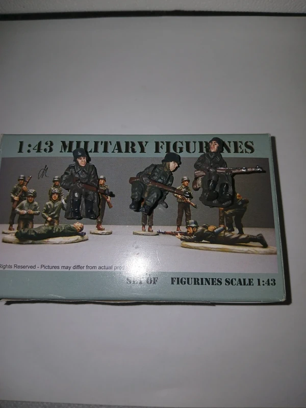Rare figurines militaires ww2 noblebuilt échelle 1:43 !