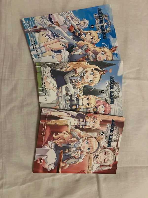 Collezione 3 manga Azur Lane
