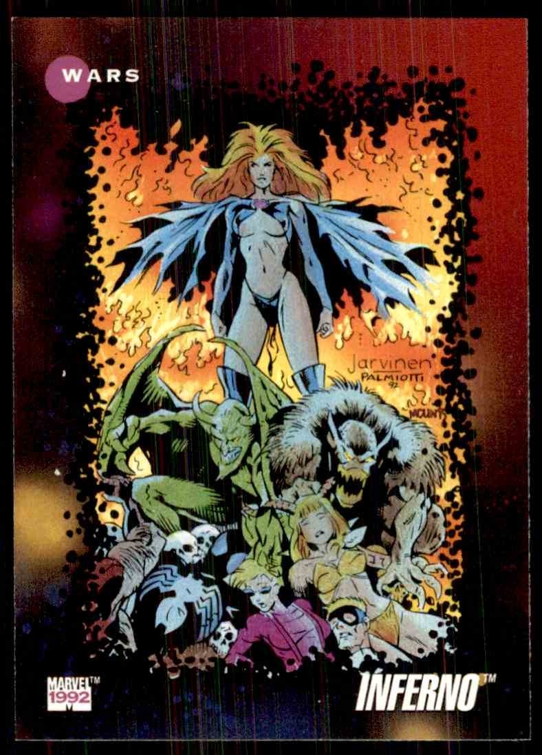 1992 Marvel Universe #188 Inferno