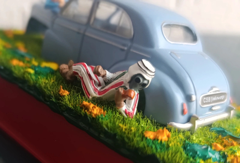 Diorama Tintín personal