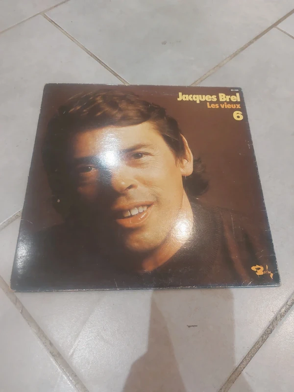 Vinyle 33t Jacques Brel les vieux