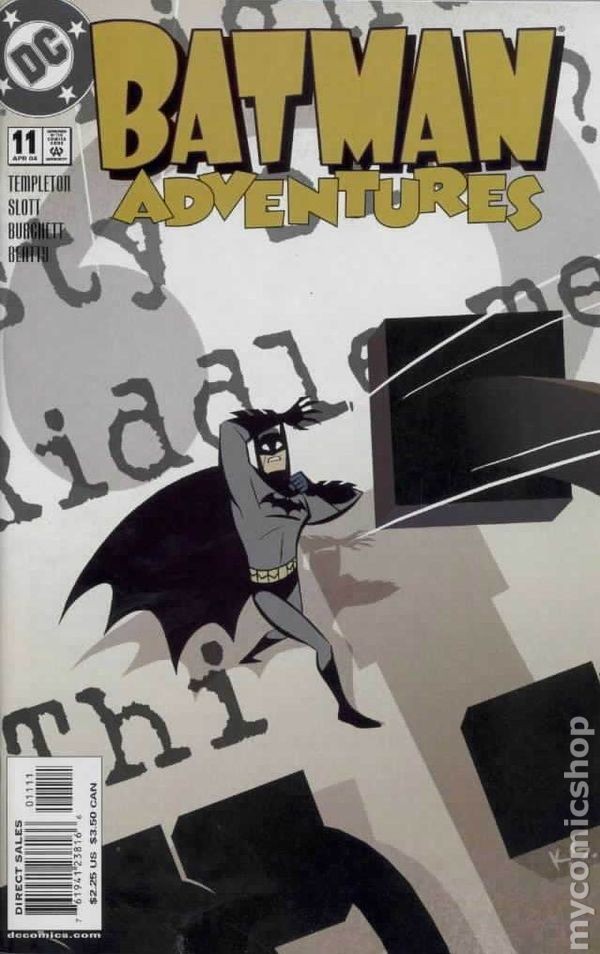 Batman Adventures #11 VG 2004 immagine stock basso grado