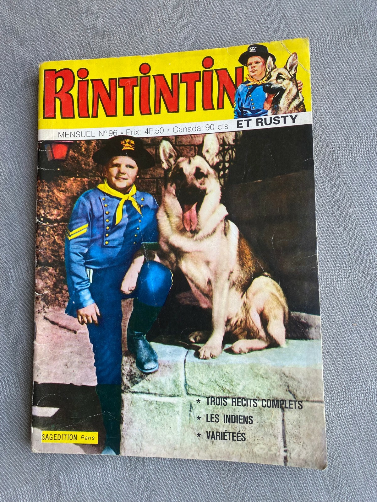 Rin Tin Tin N°96 2A Serie 1978 In Ottime Condizioni