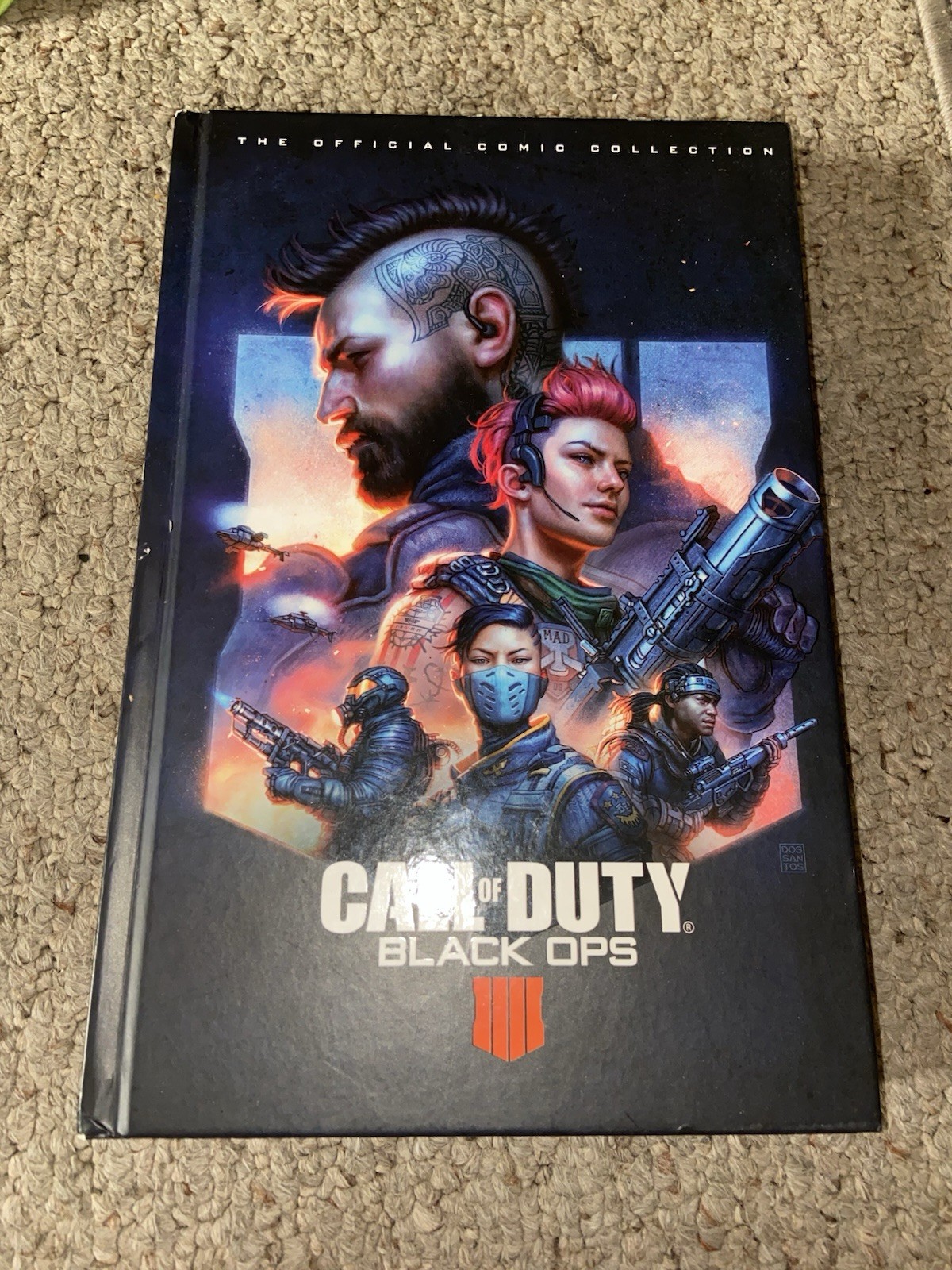 Call of Duty: Black Ops The Official Comic Collection graphic novel copertina rigida