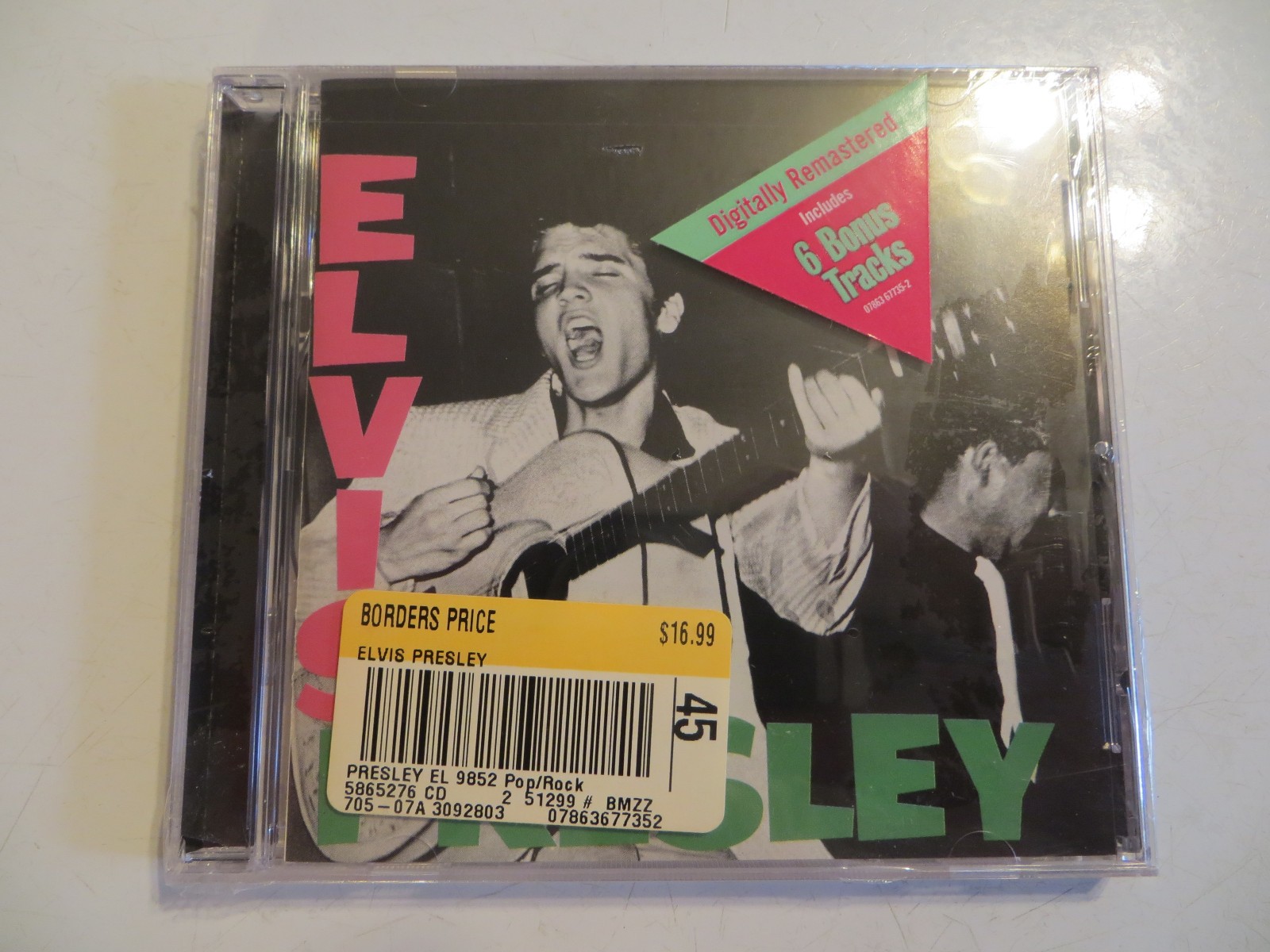 Elvis Presley - S/T - CD 1999 RCA, Reissue, Remaster - Rock 'n Roll - SEALED/NEW