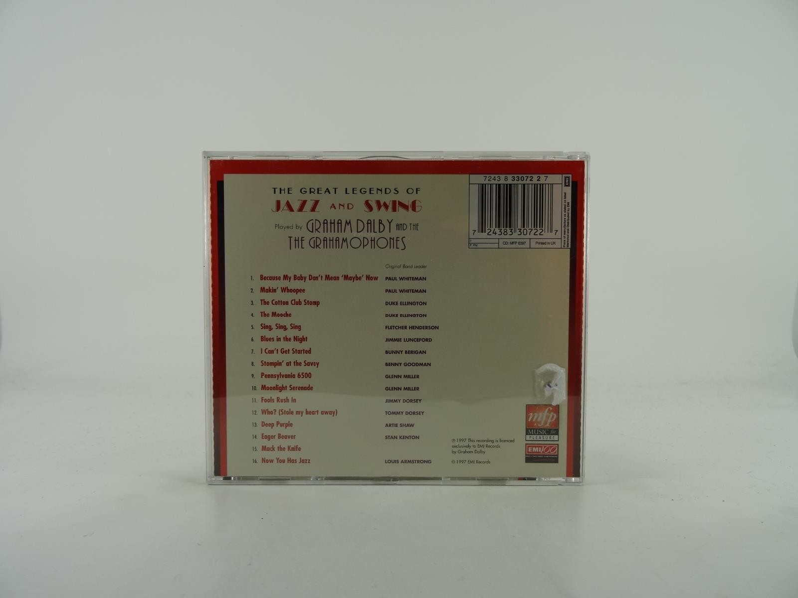 VARIOUS ARTISTS THE GERAT LEGENDS OF JAZZ AND SWING THE GRAMMOPHONES (330) 16 Tr