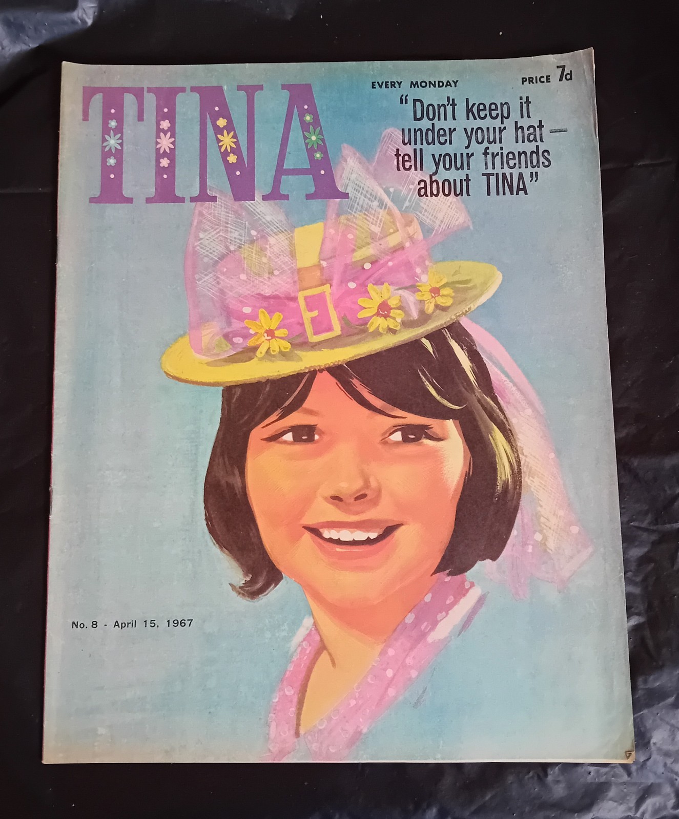 TINA comic #8 (15/04/1967). Jane Bond/Trolls/Black Beauty. VG-