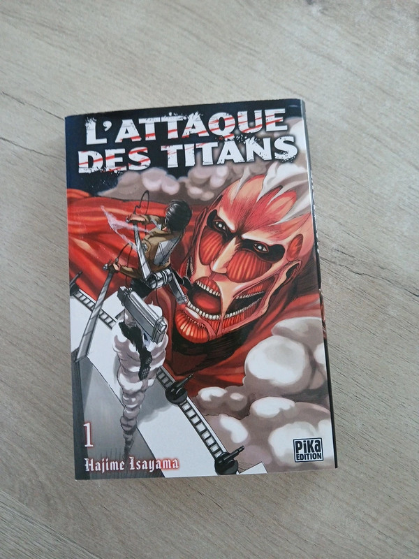 Mangas l'attaque des titans