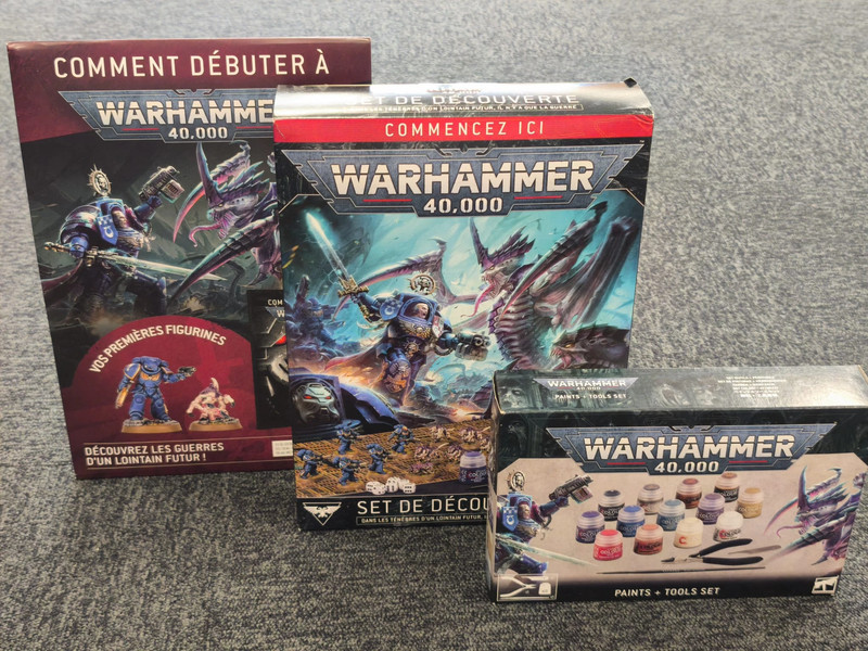 Lot set de découverte Warhammer 40.000