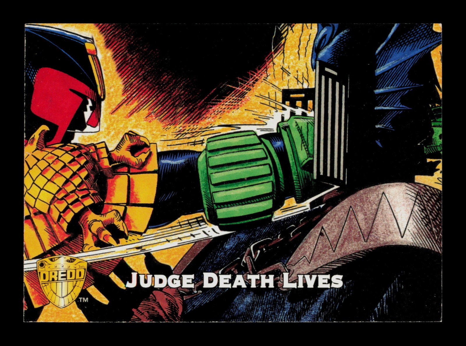 Take That Prog 33 Dredd Judge Death Lives Trading Card TCG