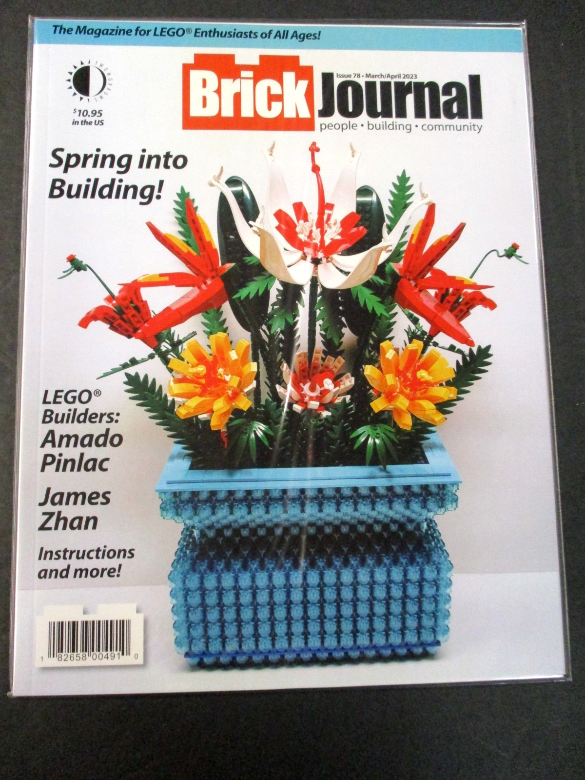 RIVISTA BRICK JOURNAL #78 MARZO APRILE 2023 LEGO BLOCK SPECIAL COMMUNITY BX153
