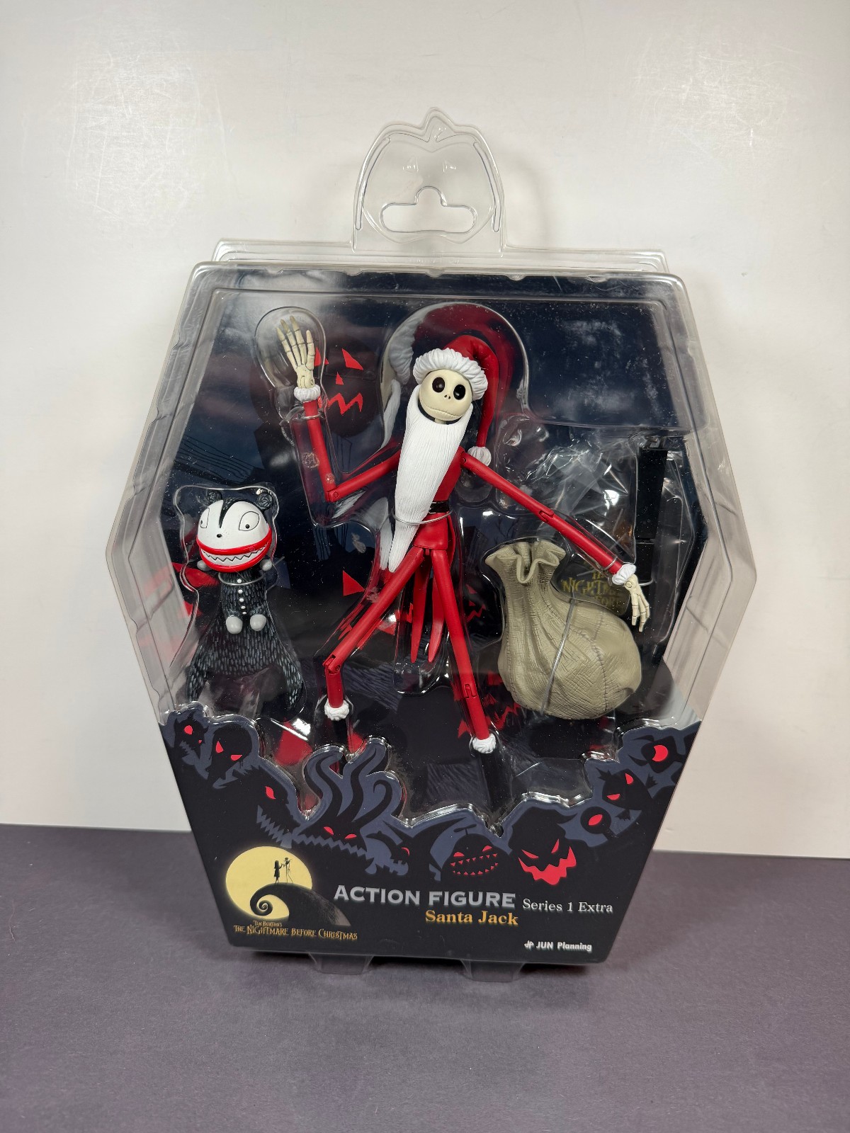 JUN Planning Nightmare Before Christmas SANTA JACK Skellington Figura Serie 1