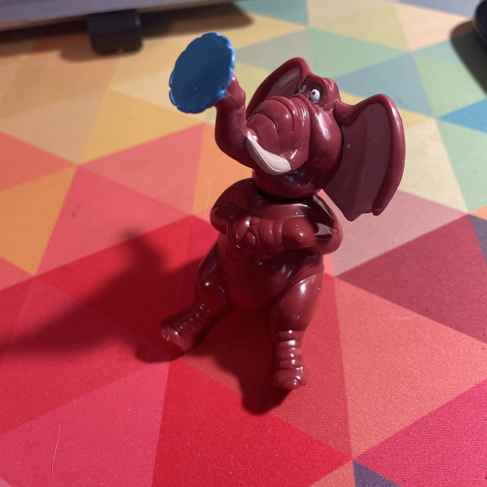 Vintage (1999) Disney Tarzan happy meal toy - bobble head ‘Tantor’