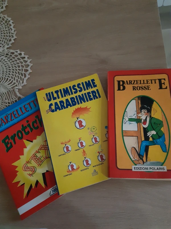 3 libri di barzellette "vintage"