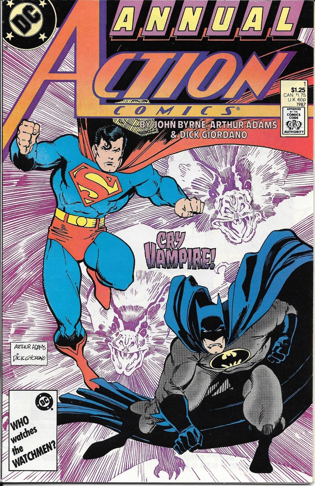 Action Comics Annual #1 (DC Comics October 1987)