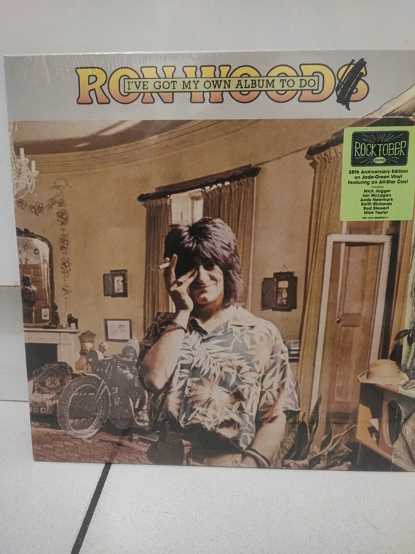 Vinyle disque Ron Wood Jade Green Vinyle Rolling Stones