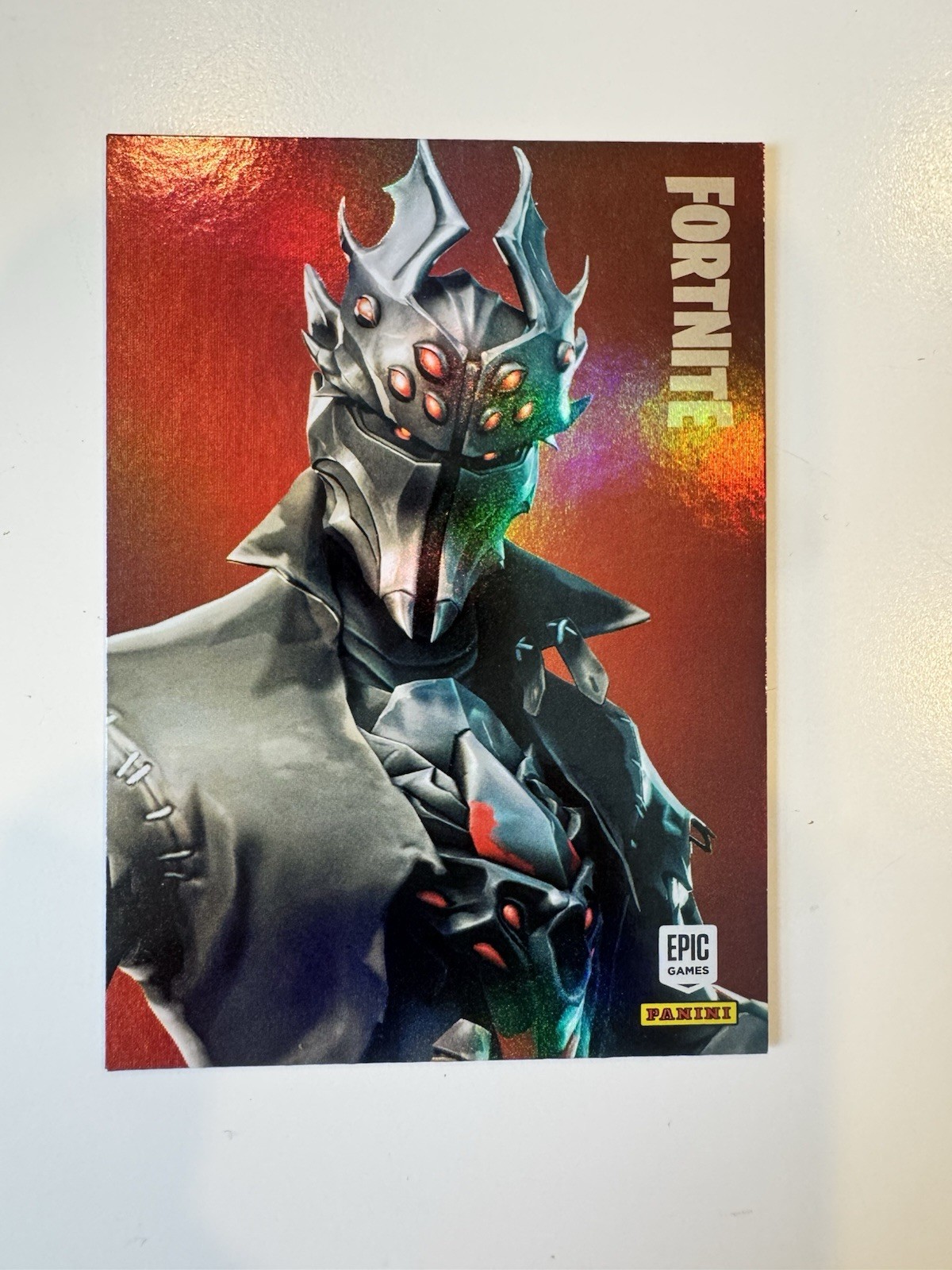 2019 Panini Fortnite Series 1 #290 SPIDER KNIGHT Legendary Holo Foil USA Print