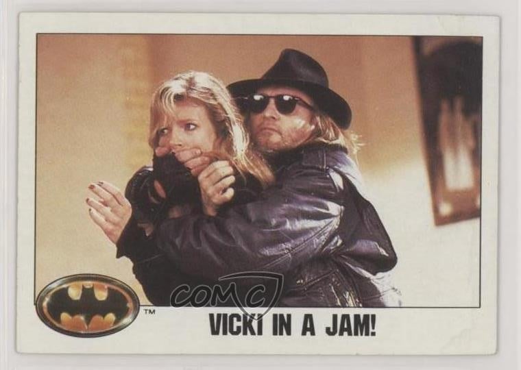 Topps Batman Vicki in una Jam 1989! #92 4ye