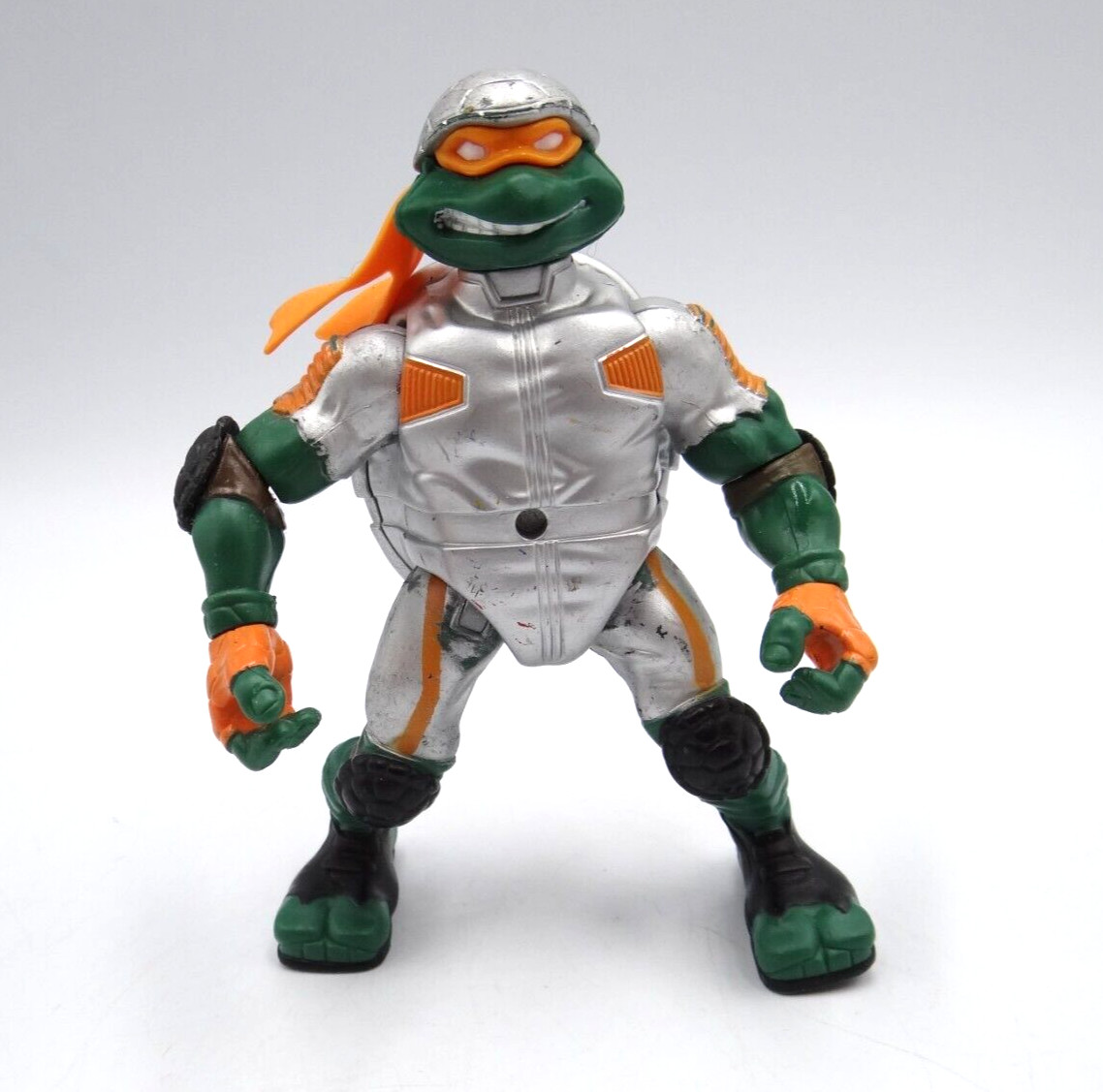 TMNT Battle Mike Teenage Mutant Ninja Turtles Michelangelo Action Figure Toy