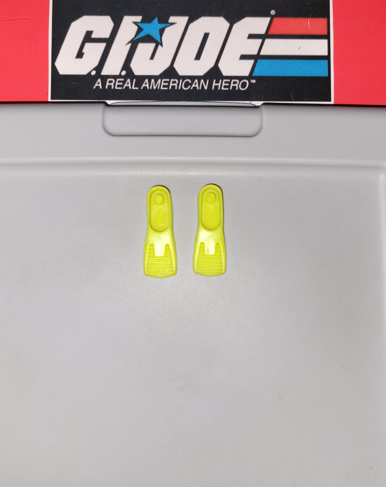 Set accessori pinne GI Joe Cobra Eel 1993 originali anni 90 Hasbro ininterrotti