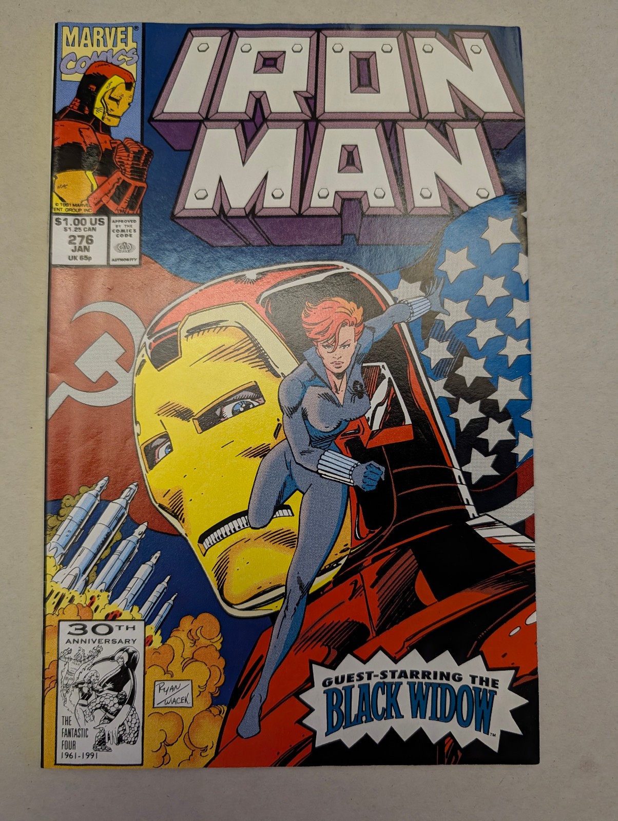 Iron Man #276, Marvel Comics, January 1992.