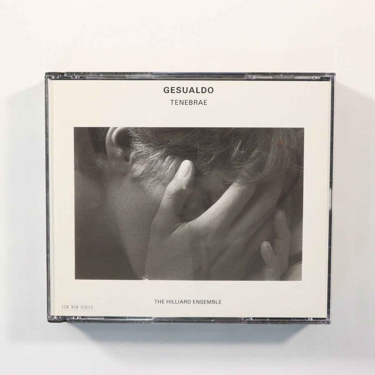 Gesualdo Tenebrae Responsoria 2 Disc CD 1991 Hilliard Ensemble ECM New Series