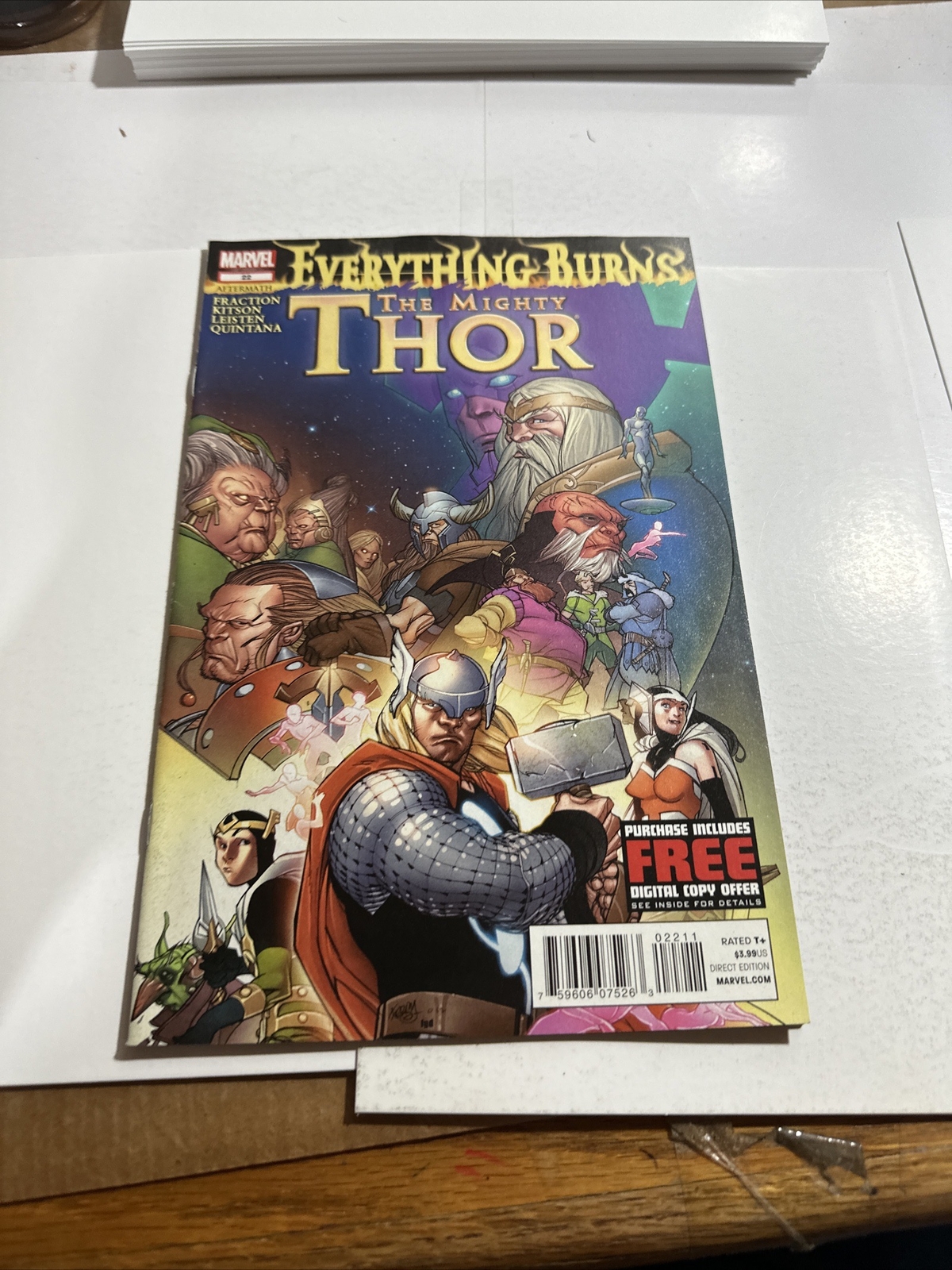 The Mighty Thor # 22 2012 grado medio/alto mm24