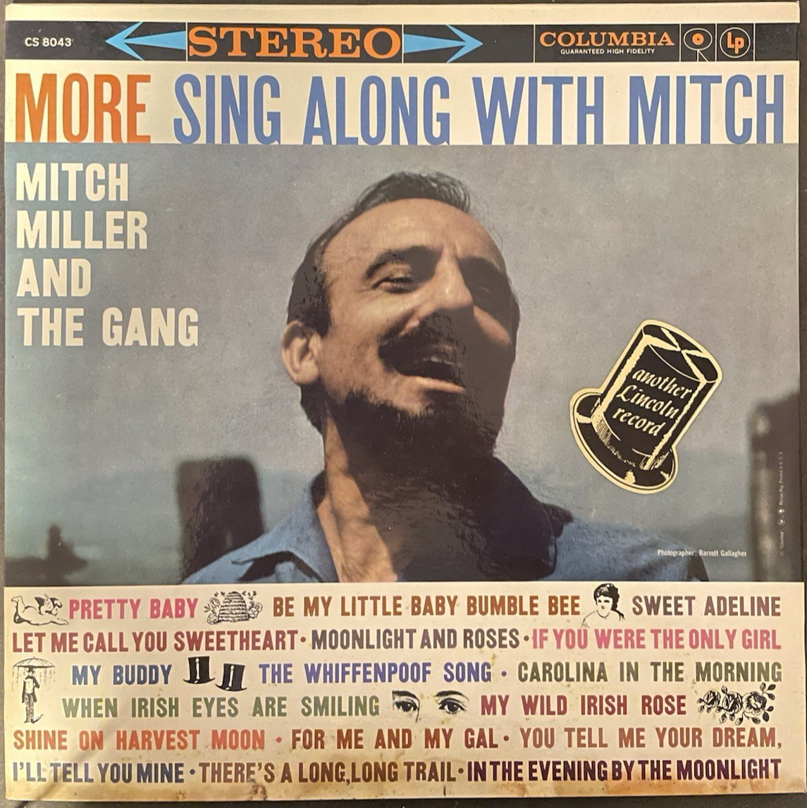 More Sing Along With Mitch- Vinyl Stereo LP (Columbia CS 8043)
