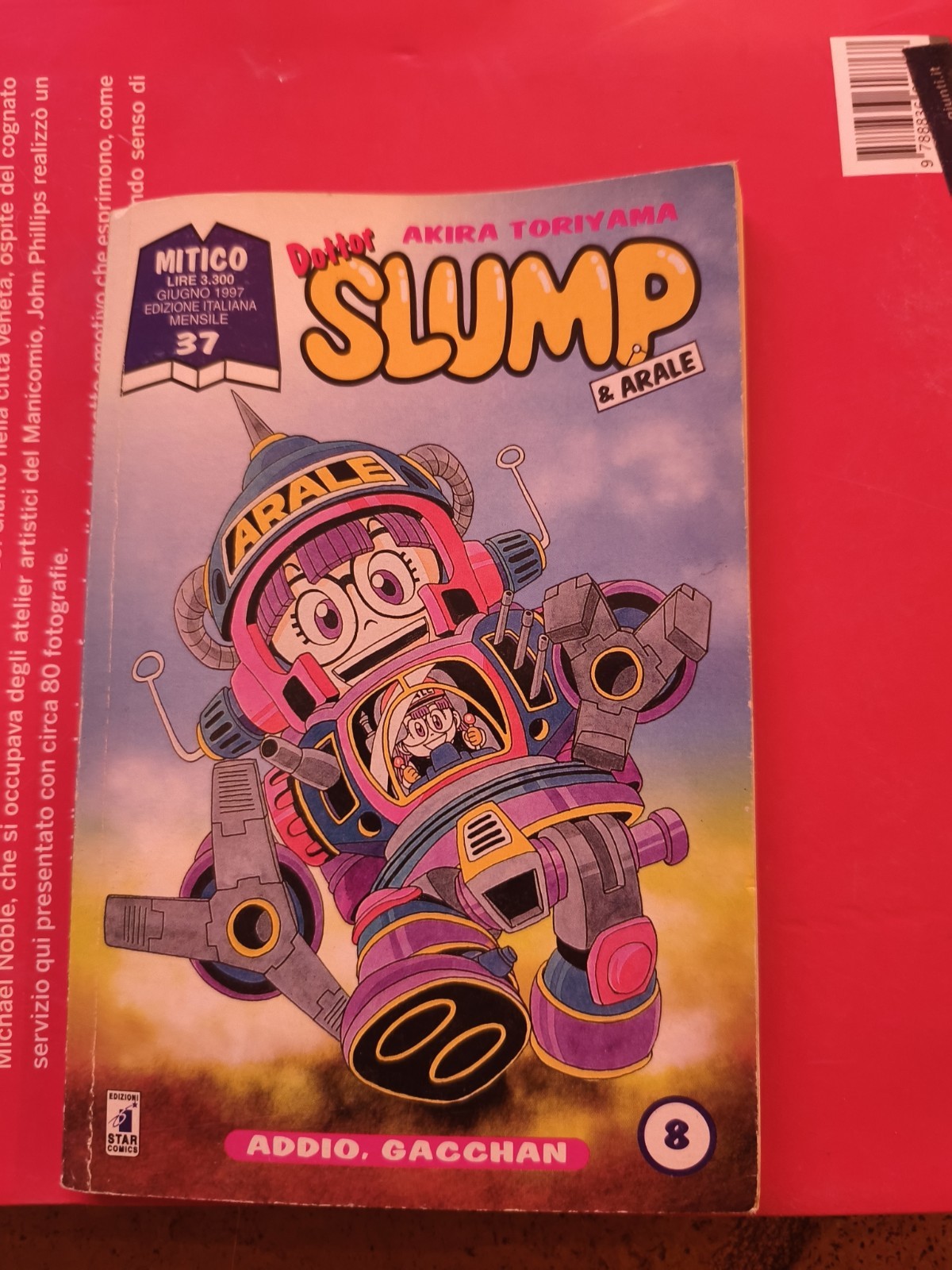 Star Comics Dr. Slump & Arale n.8 Addio, Gacchan Akira Toriyama 1997 ITA