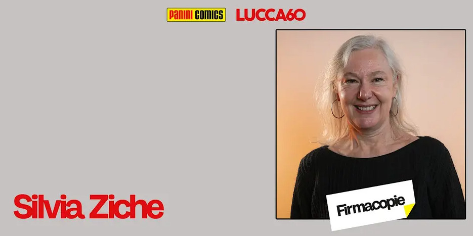 Silvia Ziche - firmacopie lucca comics 2026 - sabato 31 alle 14.00