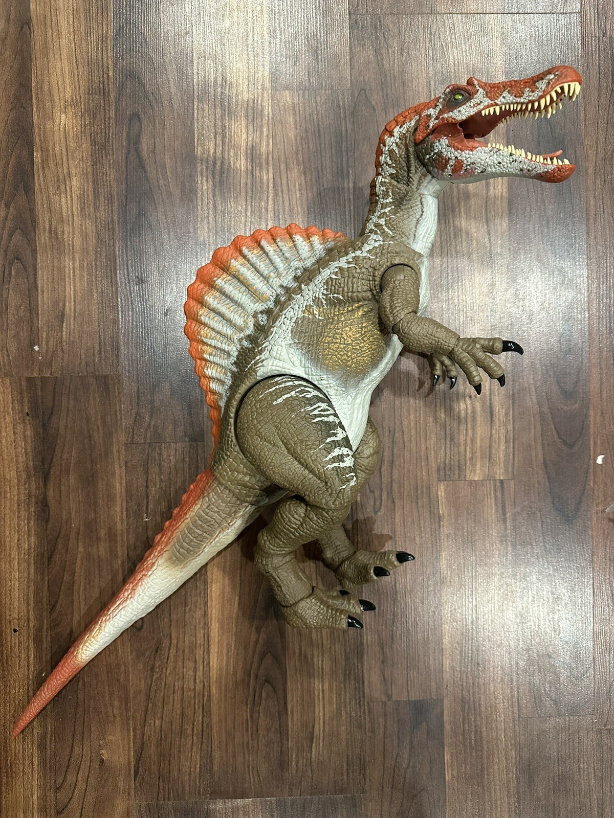 Hammond Collection Jurassic Park III Spinosaurus Figure Mattel Loose