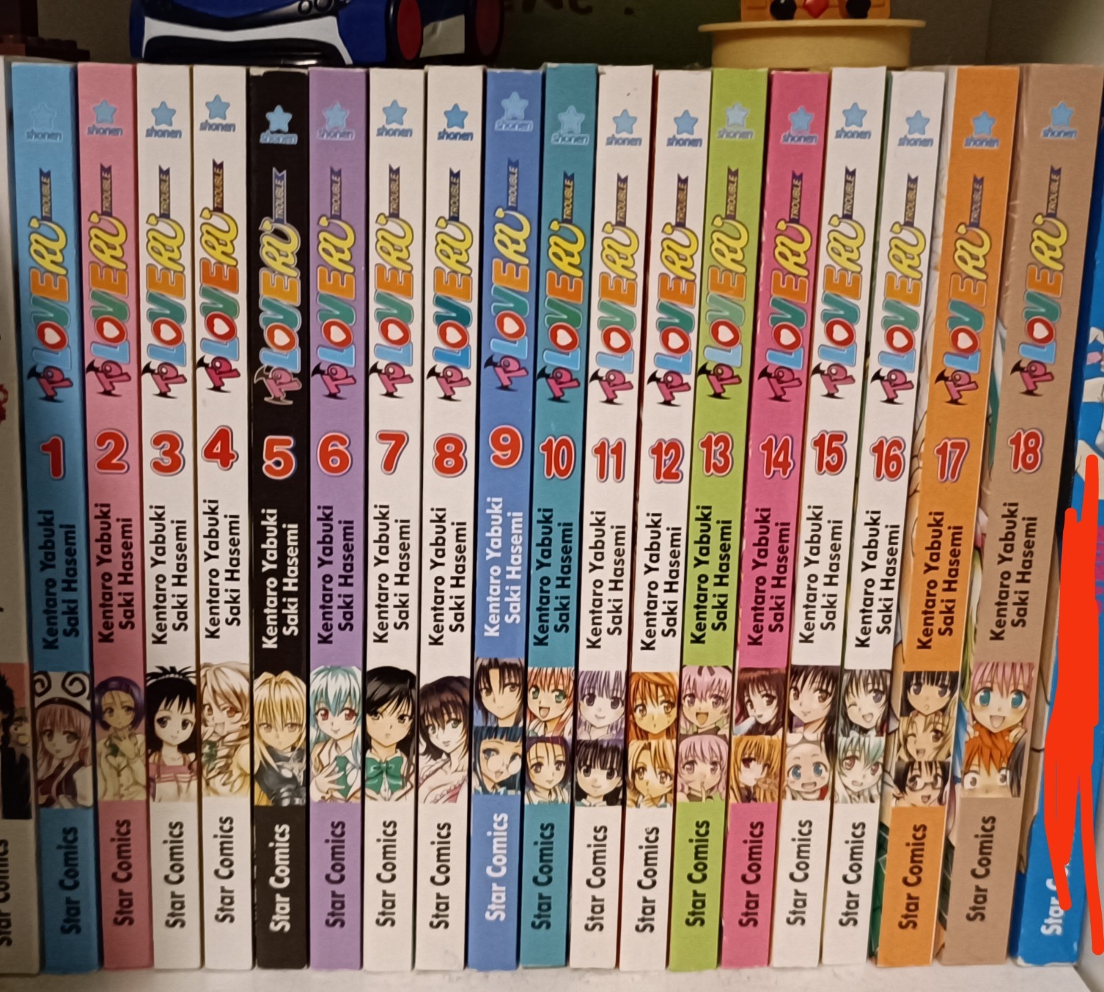 "To love ru" serie manga completa, 1-18, italiano, ottime condizioni!Guarda foto