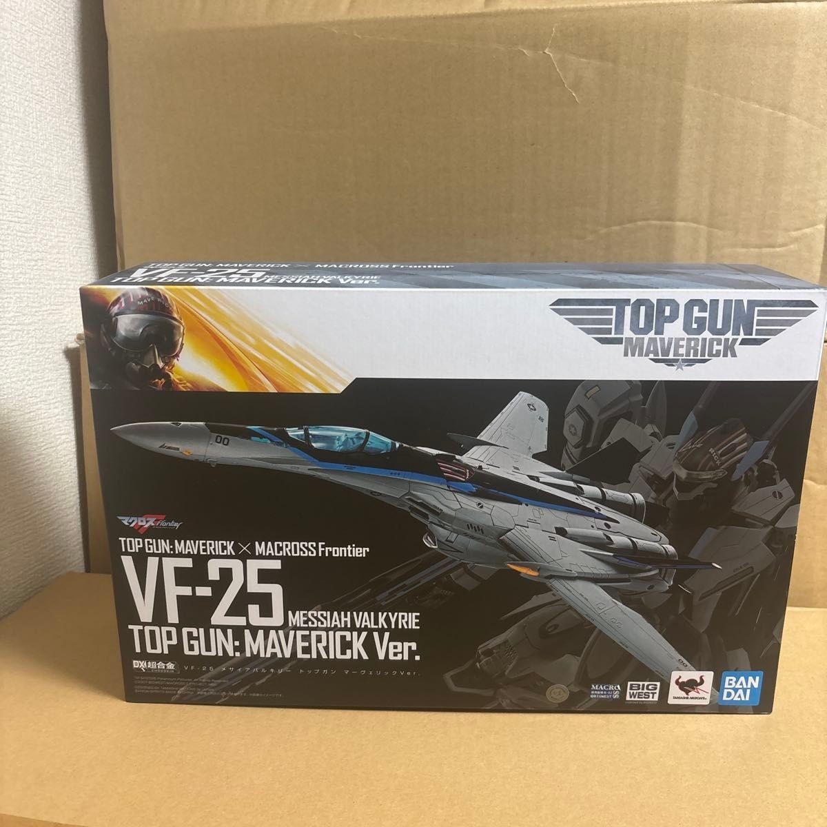 DX Chogokin Macross F VF 25 Messiah Valkyrie Top Gun Maverick Ver.