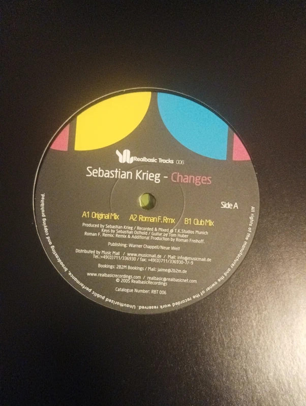 Sebastian krieg - changes