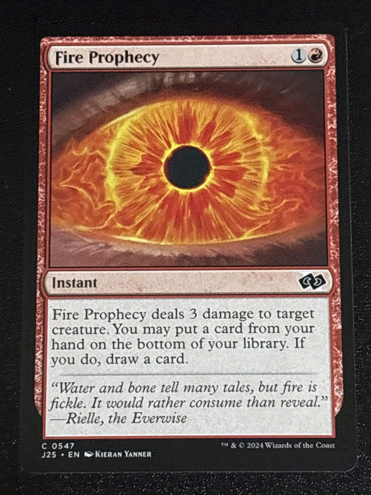 MTG Foundations Jumpstart Fire Prophecy 0547 NM