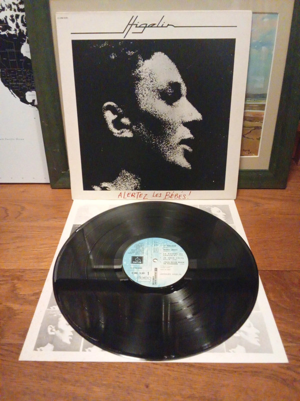 Vinyle LP Jacques Higelin - Alertez les bébés ! (1976)