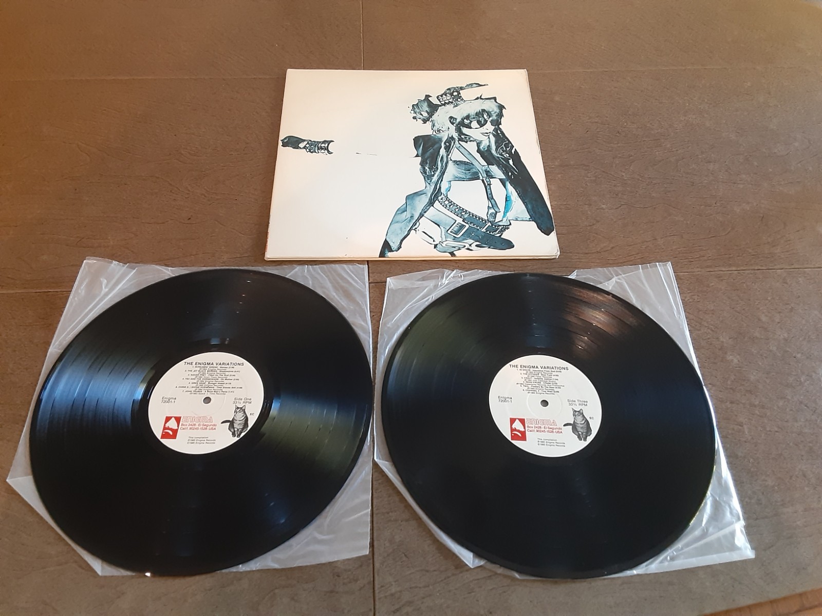 The Enigma Variations 1985 Enigma Records Gatefold 2lp Set 72001-1 Nice