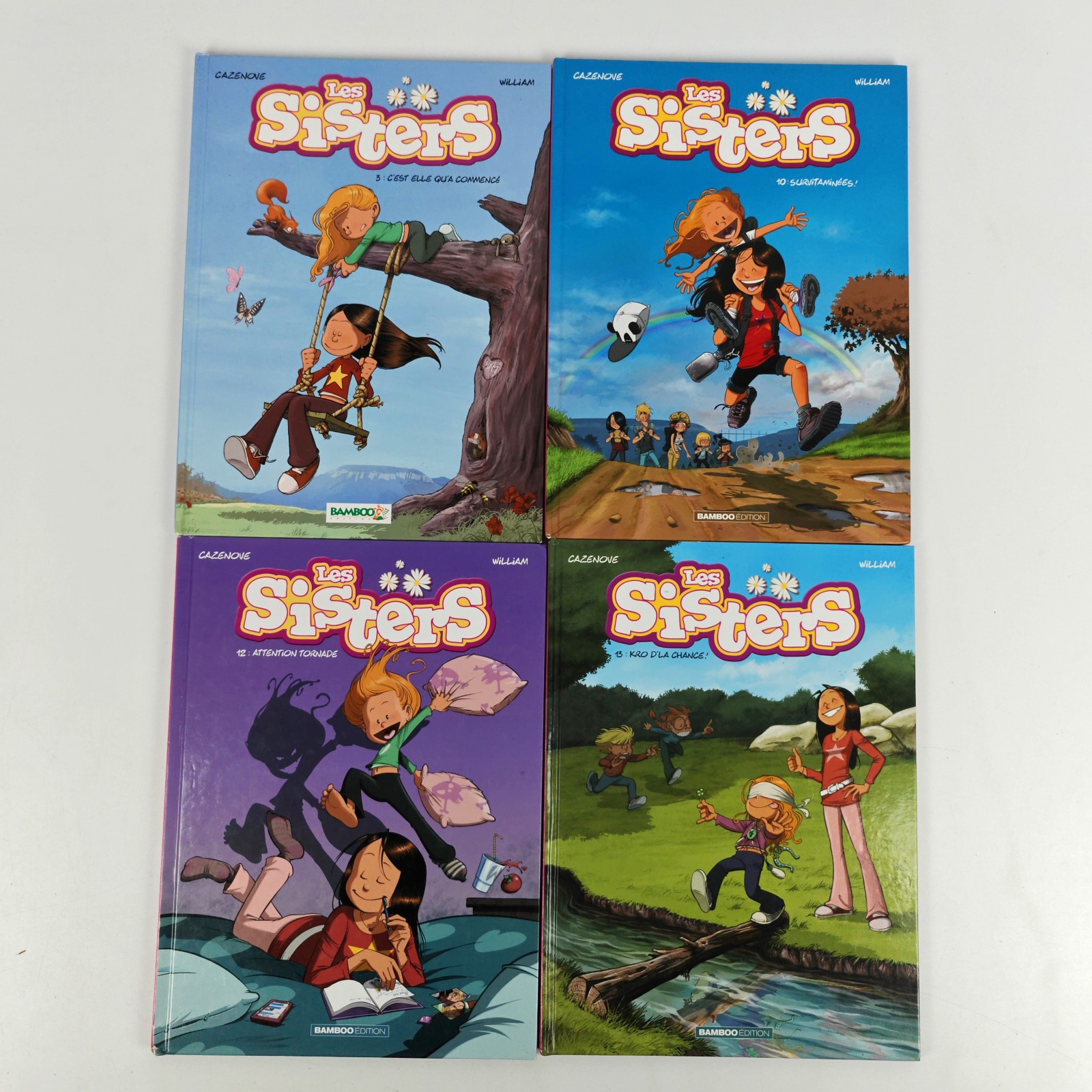 Les Sisters Lot 4 BD / Tomes 3 10 12 13