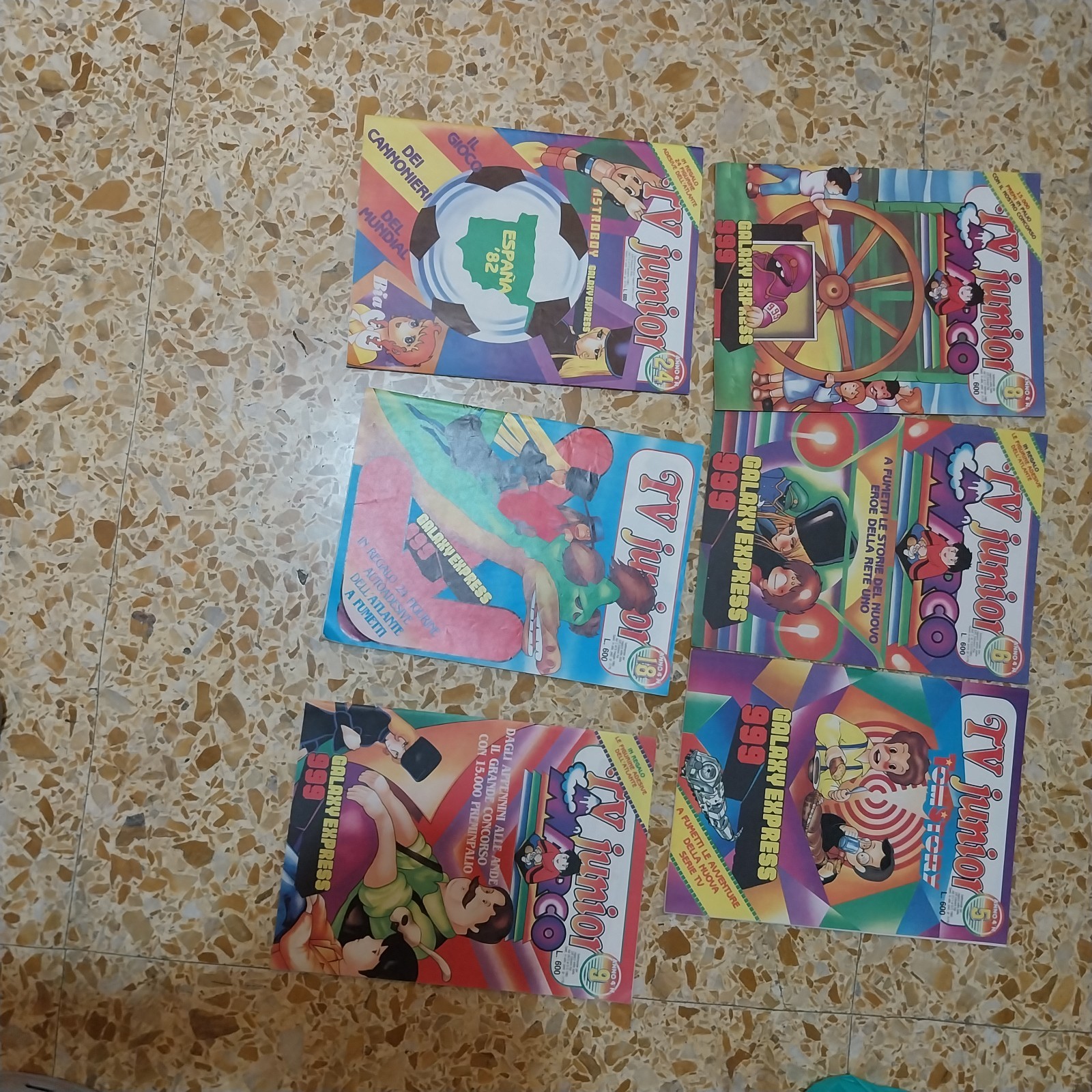 Fumetti Junior Tv Galaxy Express 999 Vintage
