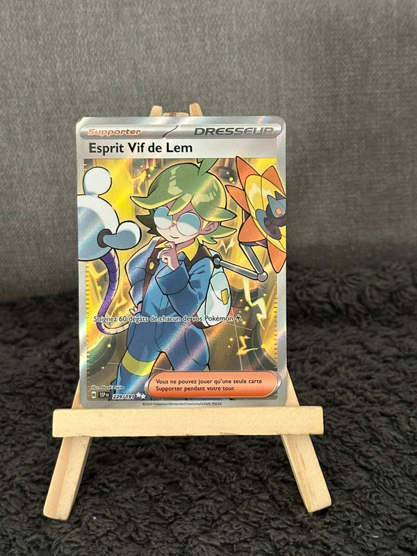carte pokemon esprit vif de lem 229/191