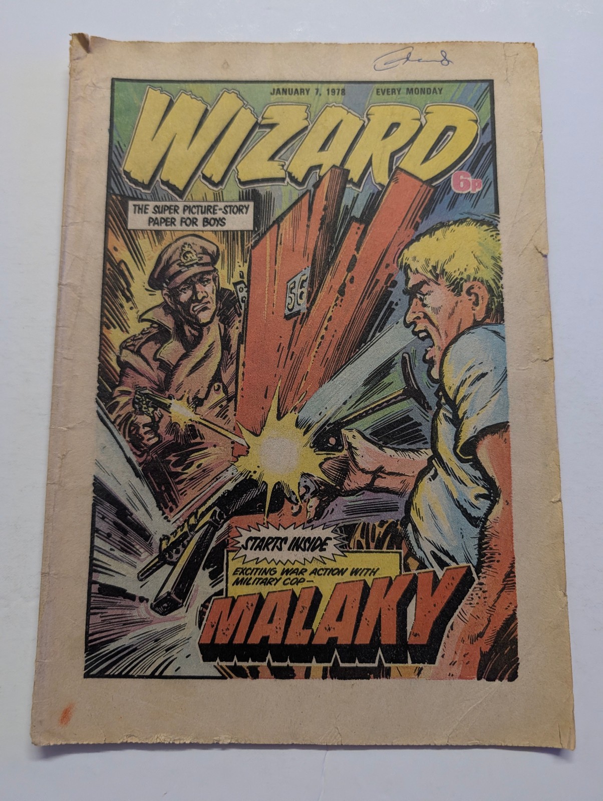 The Wizard Comic, January 7th 1978.