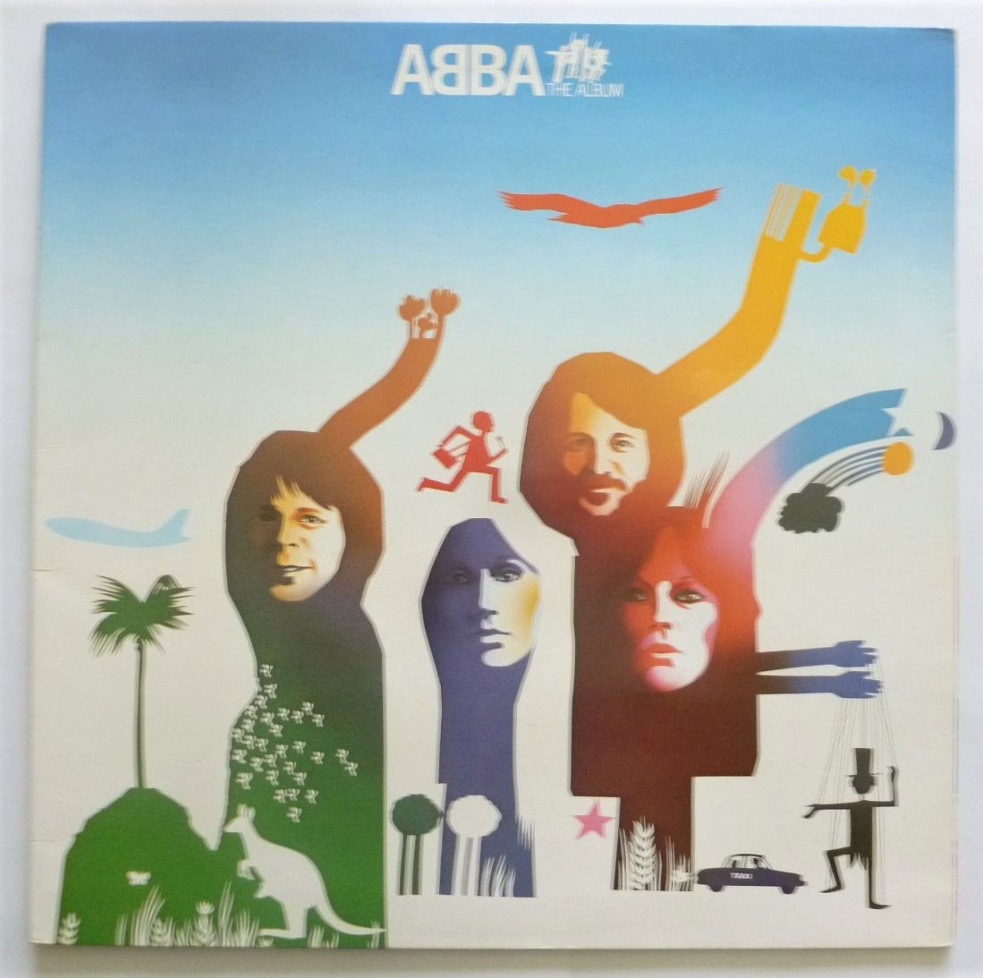Abba The Album LP Dig It International Records PL3012 EX/EX 1978 Italian pres...