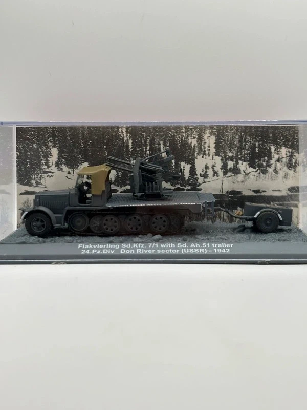 Flakvierling ah51 Trailer Don river sector URSS 1942