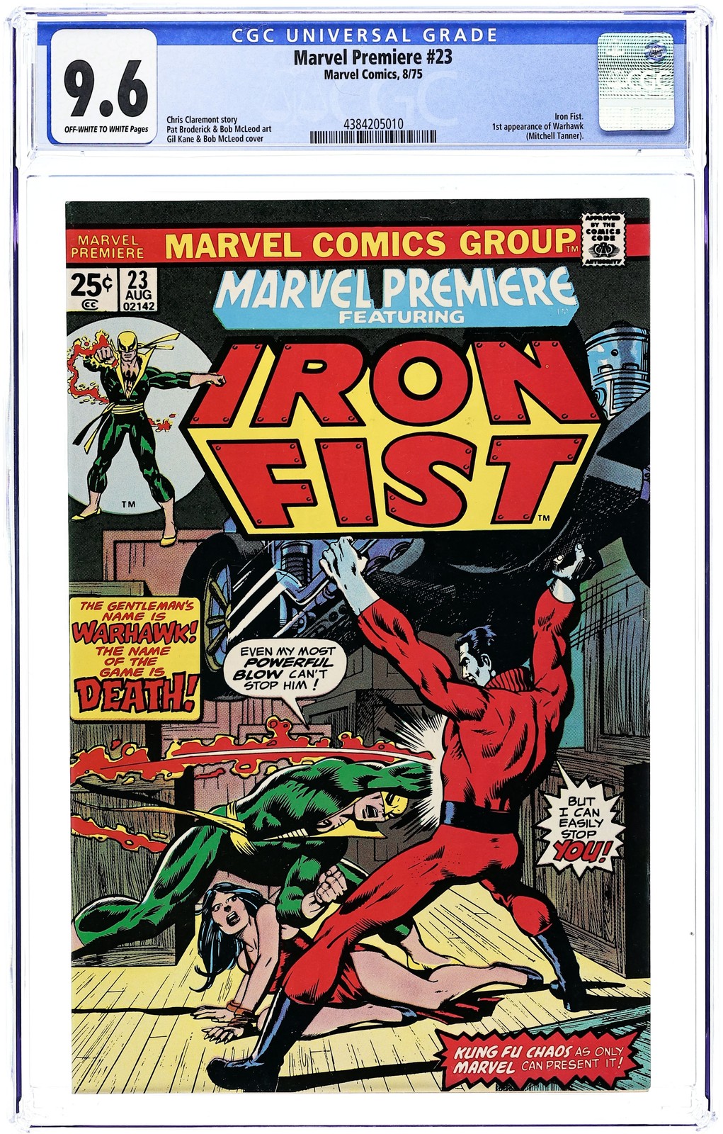 Marvel Premiere #23 CGC 9.6 1975 4384205010
